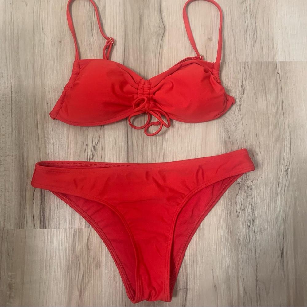 Hollister Red Bikini Size XS